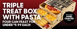 Triple Treat Box with Pasta