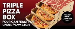 Triple Pizza Box