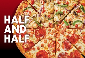 Half & Half Pizza