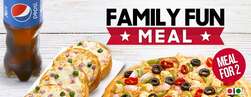 Family Fun Meal starting at Rs. 560 ( Save Upto 24%)