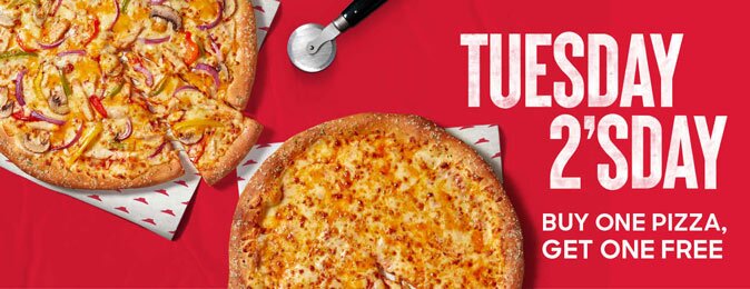 Pizza Hut - Buy One Get One Free