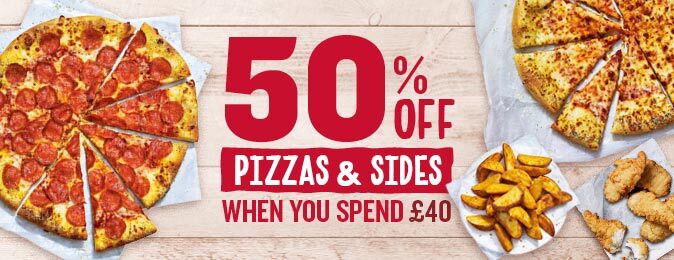 Pizza Hut - 50% off