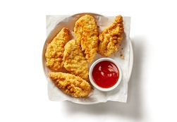 Breaded Chicken Strips (5 strips)